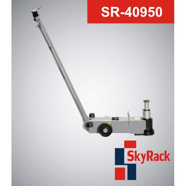 Домкрат пневмогидравлический подкатной SkyRack SR-40950 на 50т (235-352 мм) Домкрат пневмогидравлический подкатной SkyRack SR-40950 на 50т (235-352 мм)